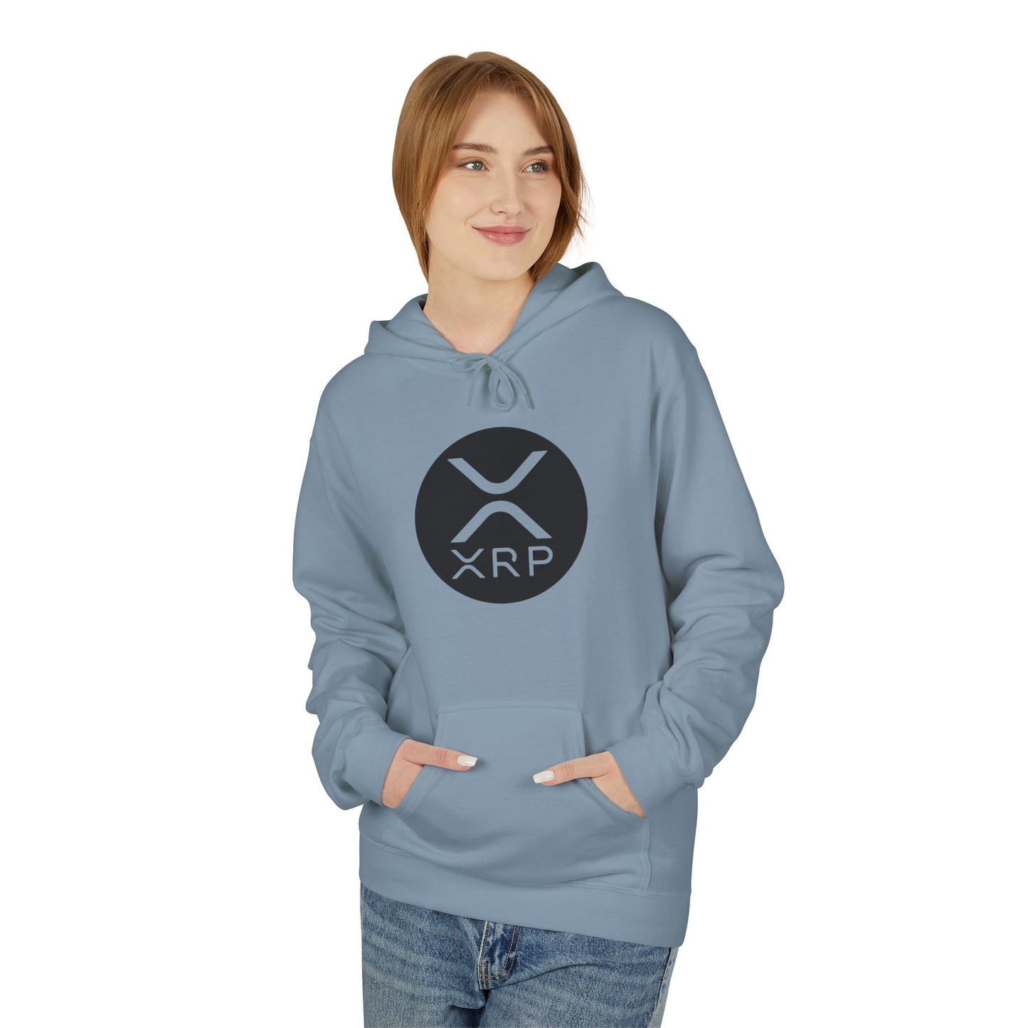XRP Army Unisex Fleece Hoodie (Front & Back Logo)