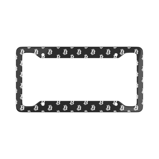 Bitcoin License Plate Frame (Polymer Frame)