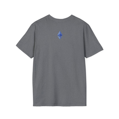 Ethereum Graffiti T-Shirt (Front and Back Logo)