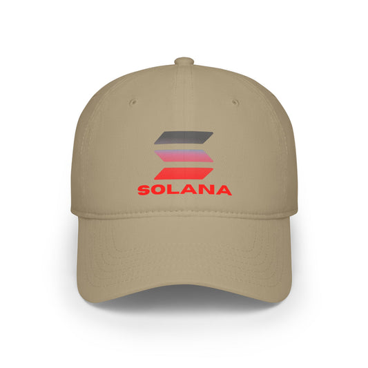 Solana Red Summer Baseball Cap