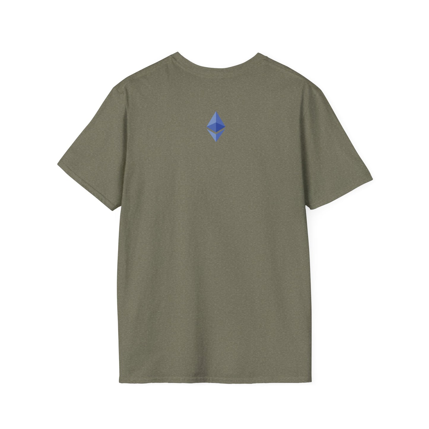Ethereum Graffiti T-Shirt (Front and Back Logo)
