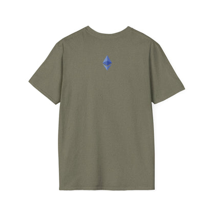 Ethereum Graffiti T-Shirt (Front and Back Logo)