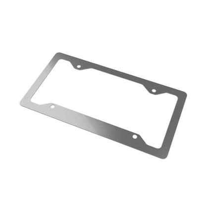 Paid in Crypto – Solana & Ethereum License Plate Frame