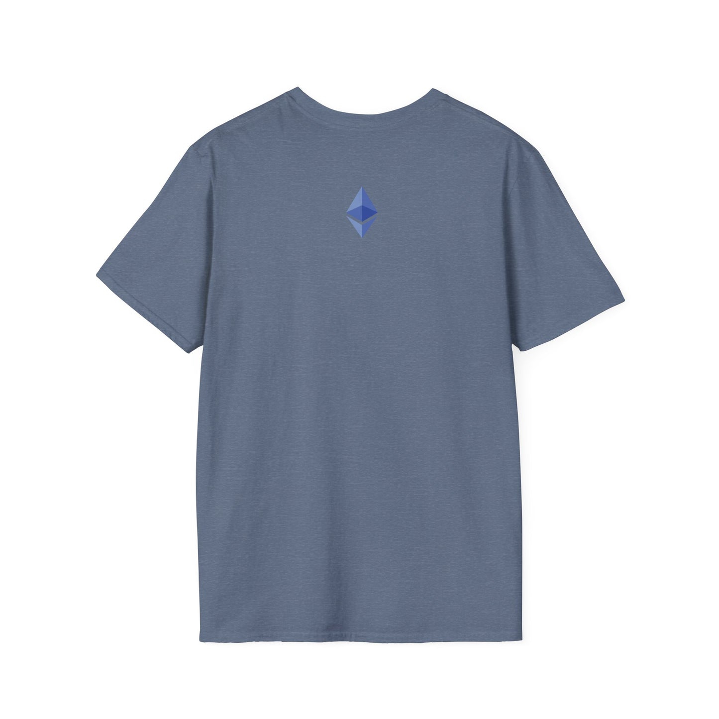 Ethereum Graffiti T-Shirt (Front and Back Logo)