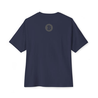 Bitcoin Maxi Unisex Oversized Tee (Front & Back Logo)