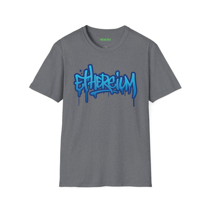 Ethereum Graffiti T-Shirt (Front and Back Logo)