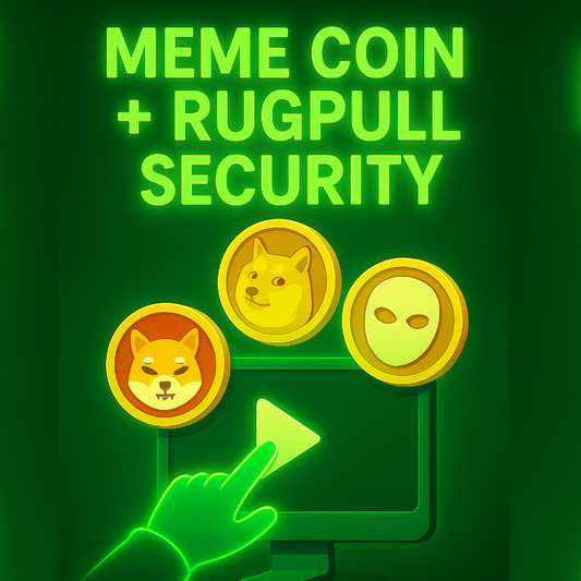 Meme Coin / Rug Pull Boot Camp (Course)